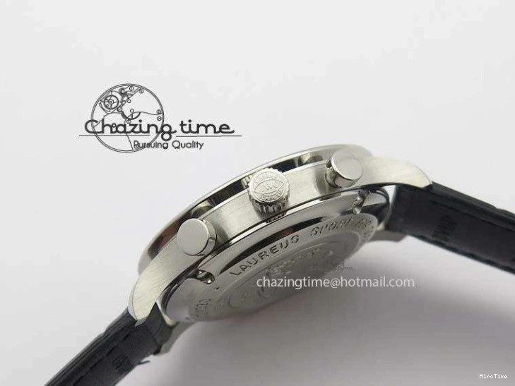 MIROTIME 0410 Portuguese Chrono IW371432 “Laureus” ZF 1:1 Best Edition On Black Leather Strap A79350 (Slim Movement) WaterResistant 7262